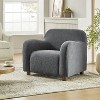 Klaudius 35" Wide Boucle Upholstered Armchair | HULALA HOME - 2 of 4