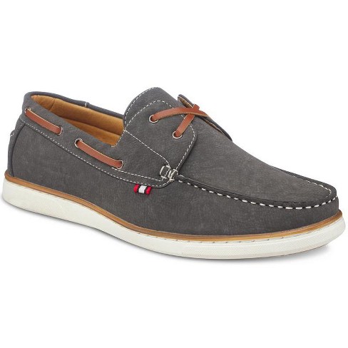 Members Only Men's Deck Boat Shoes-7-grey : Target