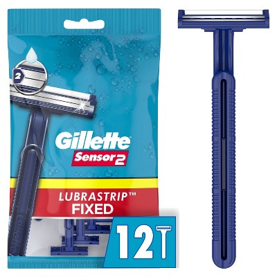Gillette Sensor2 Men's Disposable Razors - 12ct