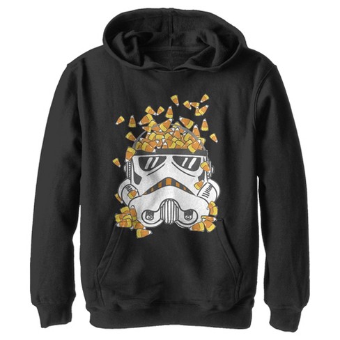 Boy's Star Wars Candy Corn Helmet Pull Over Hoodie - image 1 of 4