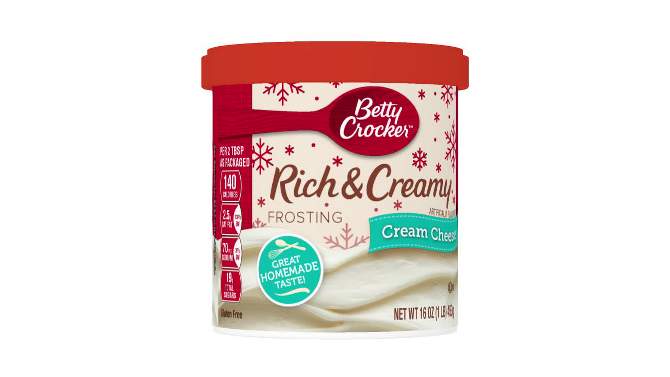 Betty Crocker Rich and Creamy Cream Cheese Frosting - 16oz, 2 of 15, play video