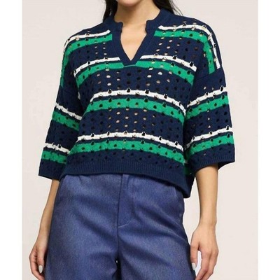Women's Striped Sweater - current air
