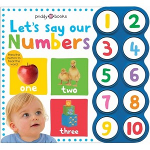 Simple First Words Let's Say Our Numbers - by  Roger Priddy (Board Book) - 1 of 1