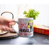 Silver Buffalo Harry Potter Luna Lovegood Muggle Glitter Ceramic Mug | Holds 14 Ounces - 4 of 4