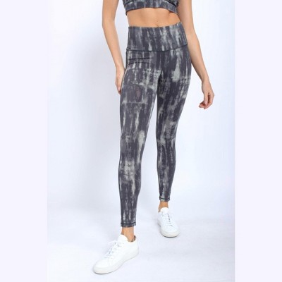 Women's Lakewood Watercolor Legging - mono b