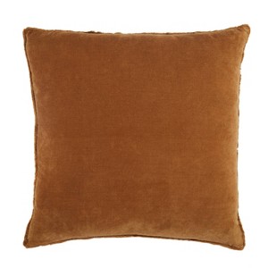 26"x26" Oversized Sunbury Solid Square Throw Pillow Cover - Jaipur Living - 1 of 4