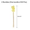 Unique Bargains Decorative Natural Dried Floral Bunny Tail Artificial Plants 120 Pcs - 2 of 4