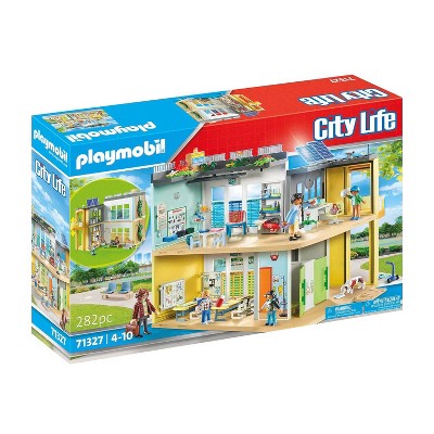 Playmobil City Life Large School 71327 Playset 282pcs