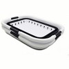 SAMMART 41L (10.8 gallon) Set of 2 Collapsible Plastic Laundry Basket with 3 Handles - 2 of 4