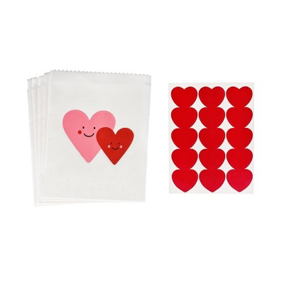 8.42"x6.03"x0.42" Kids' Gifting Treat Sacks 15ct - Spritz™