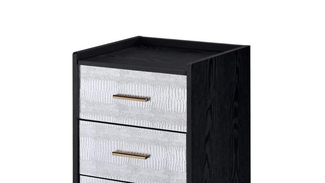 Myles 17&#34; Armoires Black/Silver and Gold - Acme Furniture, 2 of 11, play video
