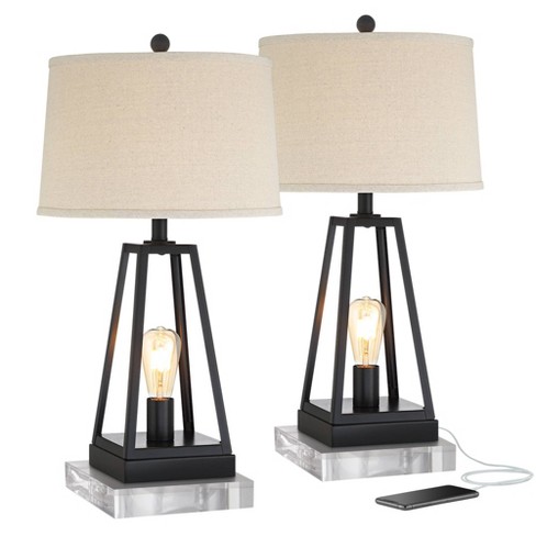 Weston window store pane table lamp