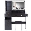 CAVINAS 41" Makeup Vanity Desk with Lights with Power Port Vanity Desk with Lights Touch Led Mirror Vanity with Lights for Bedroom - 2 of 4