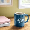 16oz Stoneware Best Grandpa Ever Mug Blue - Room Essentials™ - 2 of 3