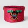 7.5" Halloween Trick or Treat Fabric Basket - Hyde and EEK! Boutique™ - 3 of 4