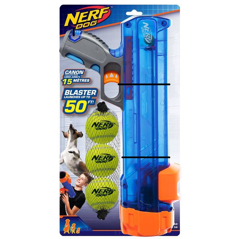 NERF Blaster and Tennis Ball - 3pk, 1 of 4