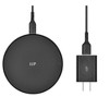 Monoprice Wireless Charger, Qi-Certified 15W Fast Charging Pad with QC3.0 AC Adapter For iPhone 12/12 Pro/11/11 Pro/XR/XS/X/8/8+/Airpods, Galaxy - 4 of 4