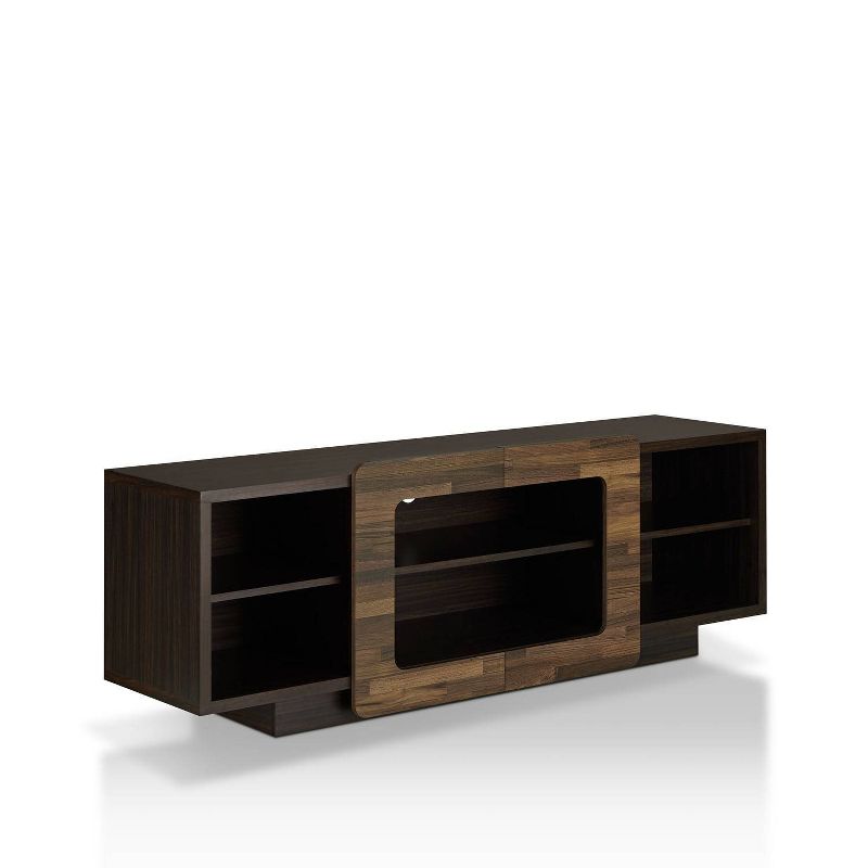 Dimanche TV Stand for TVs up to 70&#34; Dark Wenge - HOMES: Inside + Out, 1 of 11