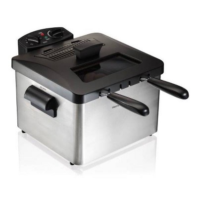 Hamilton Beach 3qt Double Deep Fryer 35036