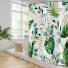 LunaLulinlk Tropical Leaf Shower Curtain - 4 of 4