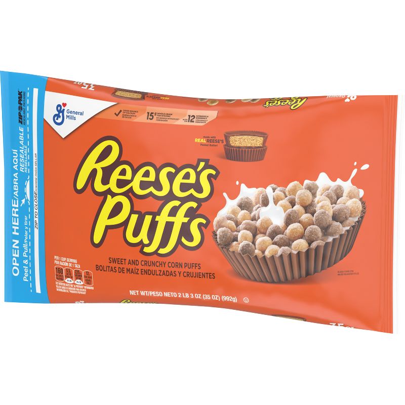 Reese's Puffs Breakfast Cereal, 4 of 12