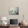 Art Remedy Two birds and a blossom branch II Rustic Chic Farmhouse Wall Art Unframed - 2 of 4