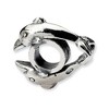 Black Bow Jewelry Sterling Silver Dolphins Bead Charm - 2 of 4