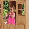 Outdoor Wooden Playhouse For Kids, Outdoor Garden Pretend Play Games, Adventure Cottage, With Working Door, Windows, Service Station - 3 of 4
