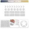 Unique Bargains Bicycle Motorbike Reflective Safety Warning Tape Outer Reflective Strip Multi-purpose PET 42pcs - 4 of 4
