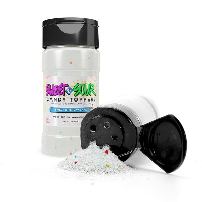 Sweet & Sour Candy Toppers Decorating Candy Powder (1x 85g Jar)