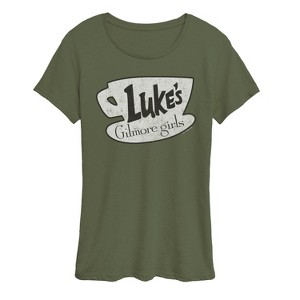 Women's - Gilmore Girls - Lukes Coffee Short Sleeve Graphic T-Shirt - 1 of 3