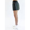 Women's The Callie High Waist Faux Leather Shorts - entro - 2 of 4