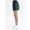 Women's The Callie High Waist Faux Leather Shorts - entro - image 2 of 4