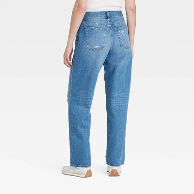 Women's Mid-Rise 90's Baggy Jeans - Universal Thread' - image 4