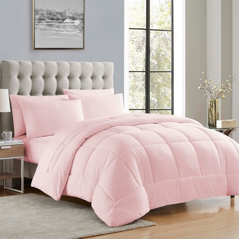 Target pink comforter sale