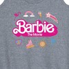 Women's - Barbie - Movie Logo Icons Graphic Racerback Tank - 2 of 4