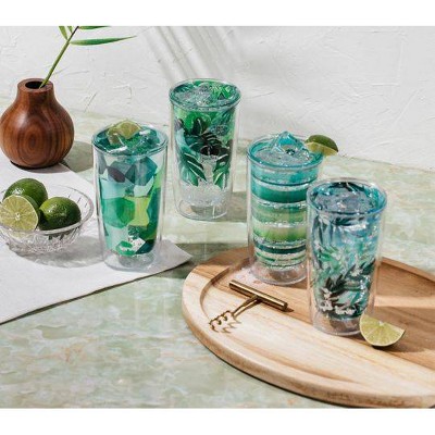 Tervis 4pk Crystal Classic Tumblers 16oz