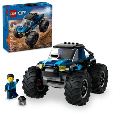 LEGO City Blue Monster Truck Off-Road Toy, Mini Monster Truck 60402_0