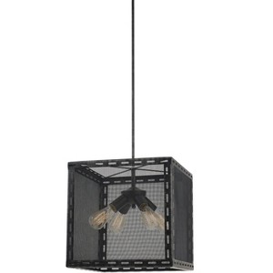 Cal Lighting 60W X 4 Evanston Metal Chandelier (Edison Bulbs Not Included) - 1 of 1