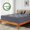 COWLOWN 4-Inch Grey Memory Foam Mattress Topper, Full Size, 2-Inch Gel + 2-Inch Cooling Pillow Top, Back Pain Relief - 4 of 4