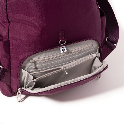 Baggallini Securtex Anti-Theft Vacation Backpack - Mulberry — фото 4