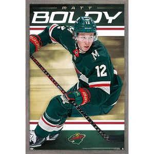 Trends International NHL Minnesota Wild - Matt Boldy 23 Framed Wall Poster Prints - 1 of 4