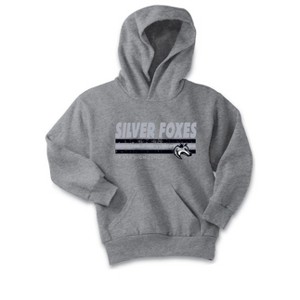 Kids Lamar High School Silver Foxes Name & Graphic Classic Fleece