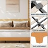 Wood Slat Support, No Box Spring Needed, Noise-Free Design, Minimalist Bedroom Furniture - 4 of 4