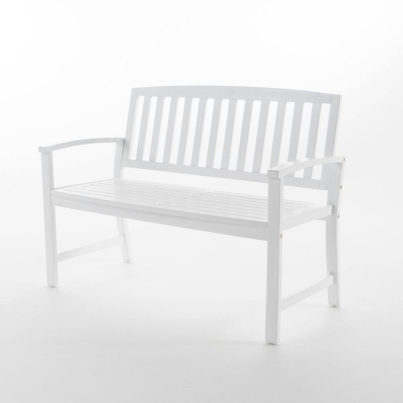 Loja Acacia Wood Bench - Christopher Knight Home, 1 of 9