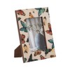 Boho Butterfly Picture Frame - Handcrafted Wood & Resin Photo Frame - Vintage Glam Decor for Living Room, Bedroom, Office - 2 of 4