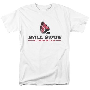 Men's Ball State University Official Distressed Primary T-Shirt - 1 of 4