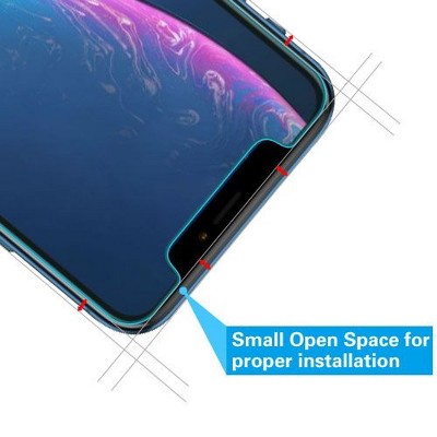 Valor Clear Tempered Glass Screen Protector LCD Film Guard Shield compatible with Apple iPhone XR