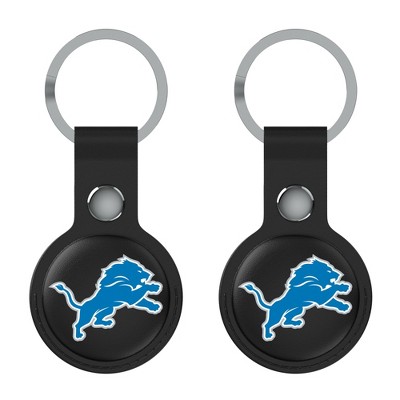 Keyscaper NFL NFC Teams Insignia Black Airtag Holder 2-Pack
