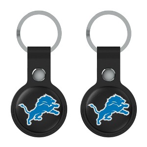 Keyscaper NFL NFC Teams Insignia Black Airtag Holder 2-Pack - 1 of 4